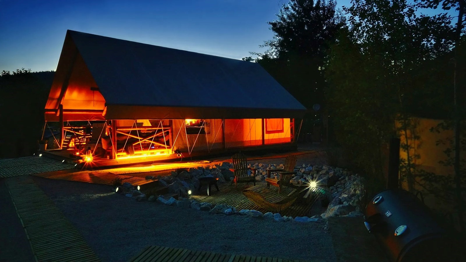 Glamping vakantie in Oostenrijk