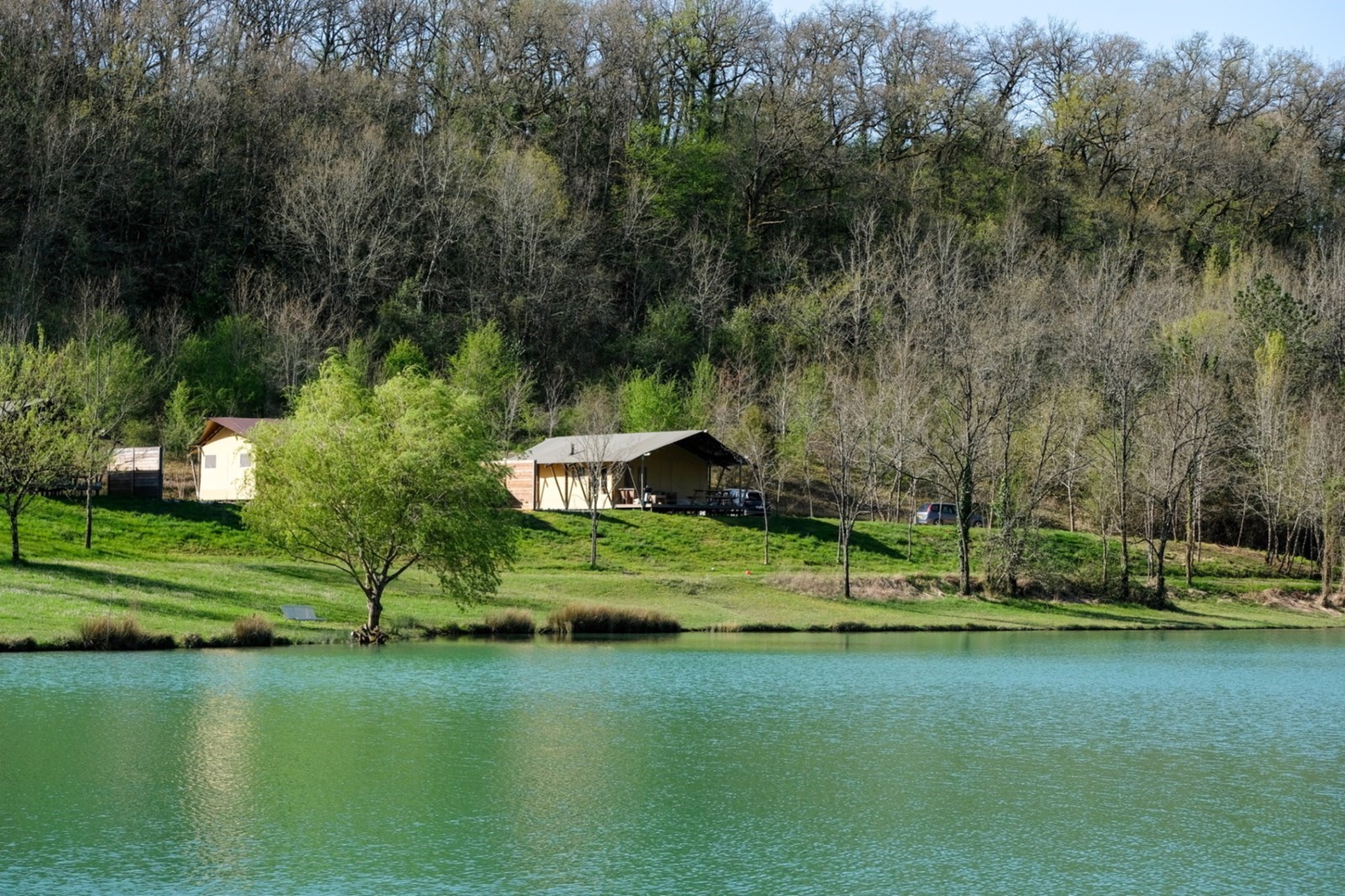 Glamping tent in de Lot-et-Garonne