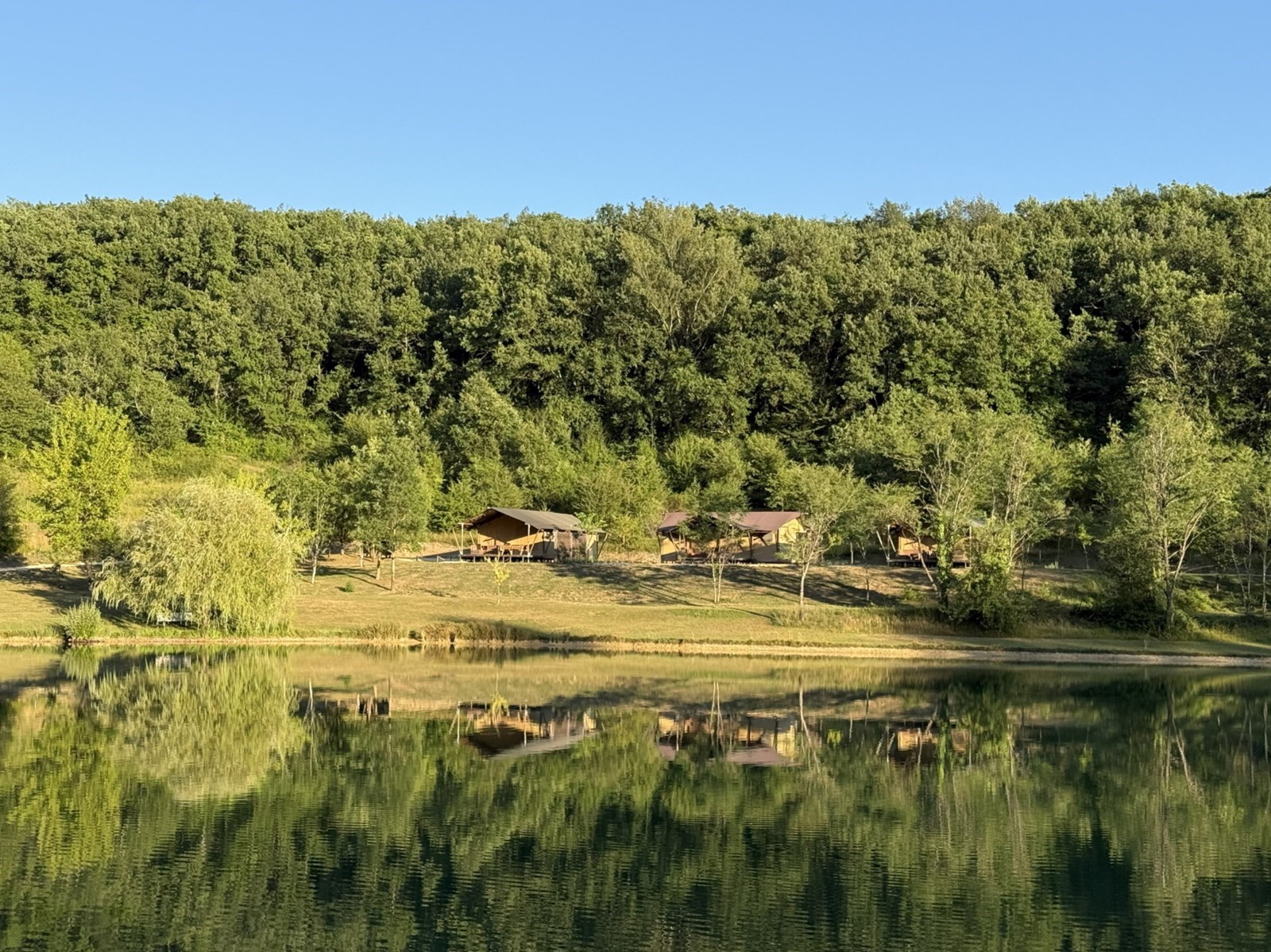 Glamping tent in de Lot-et-Garonne