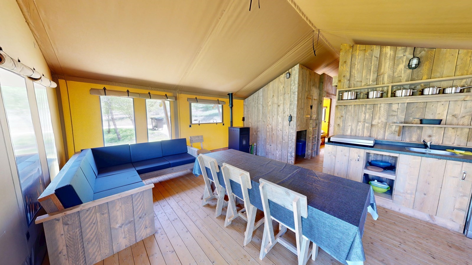 Glamping tent in de Lot-et-Garonne