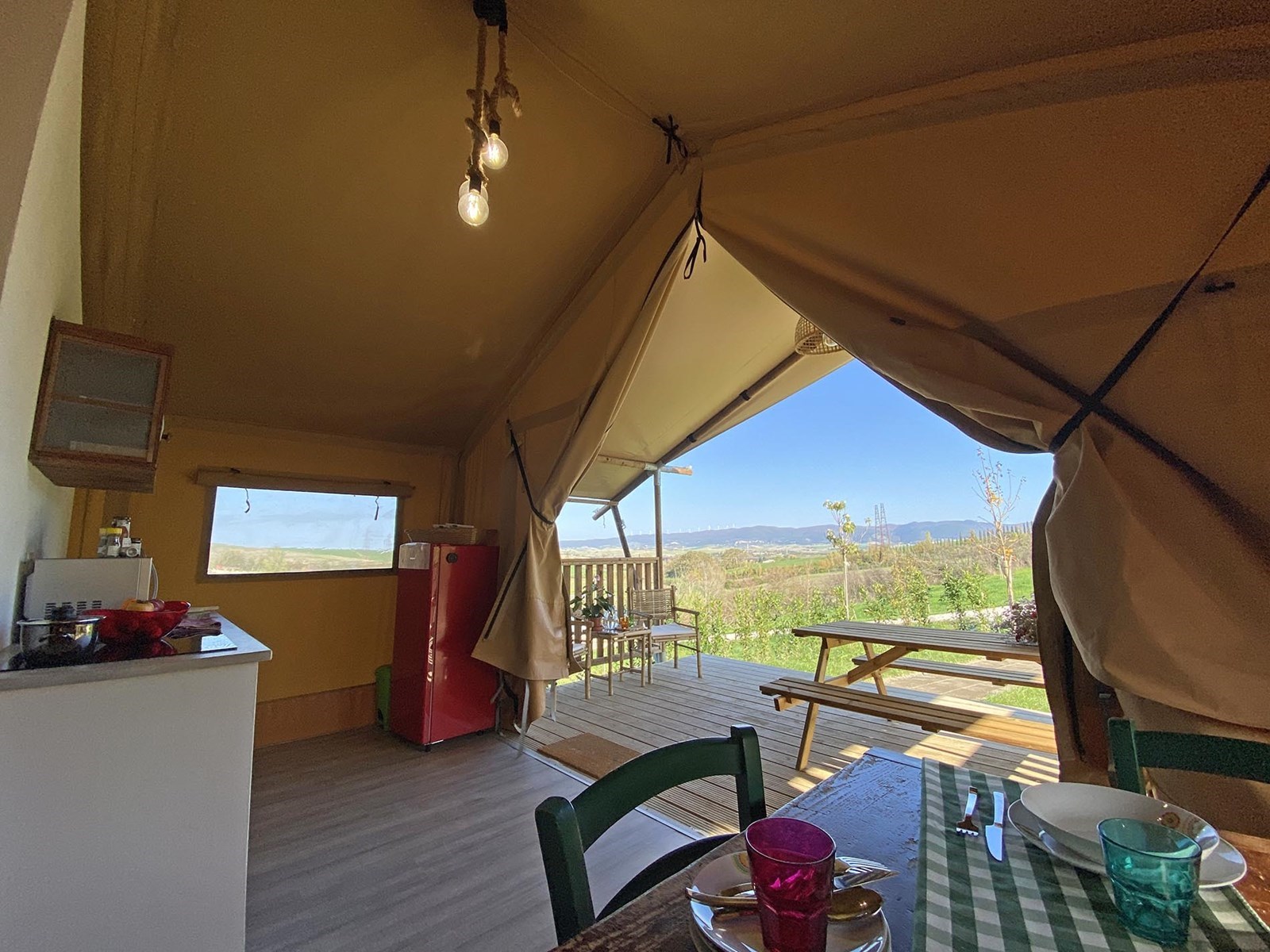 Glamping vakantie Toscane