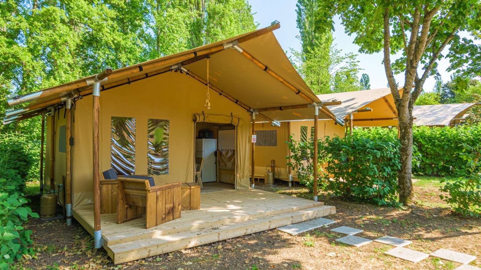 Safaritent aan de Loire