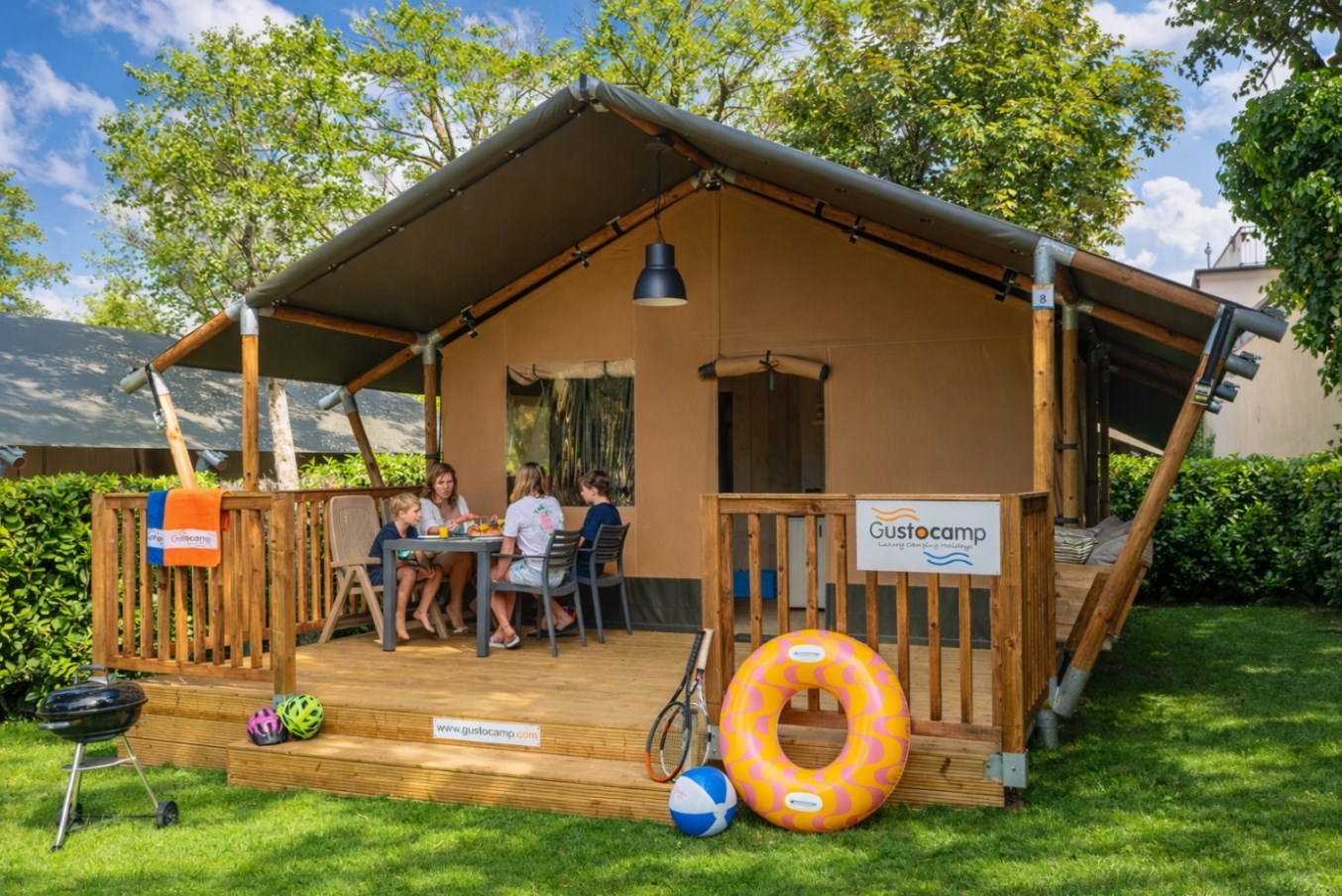 Glamping vakantie aan de Adriatische Zee