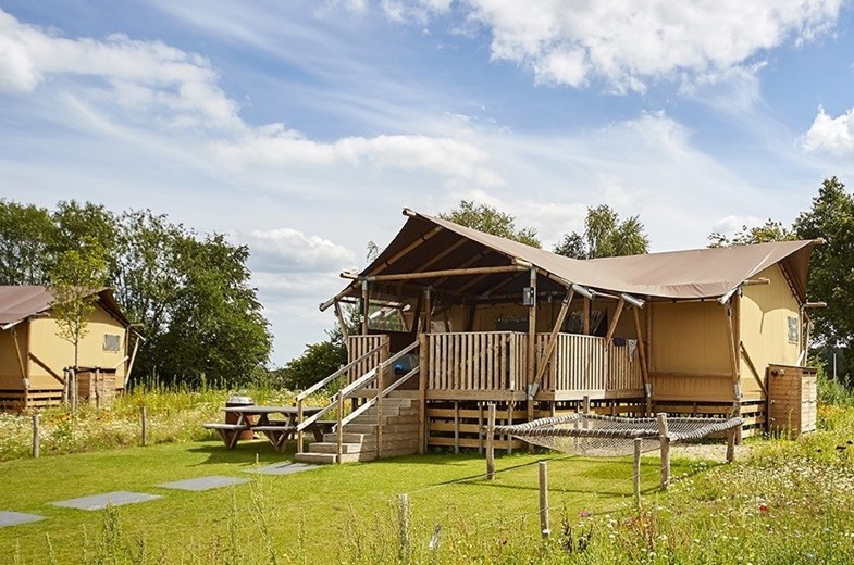 GlampingLodge met zicht op het water GlampingLodge met zicht op het water