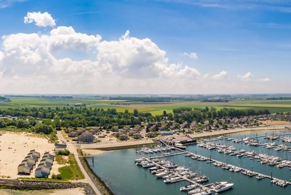 Safaritent aan de Zeeuwse kust