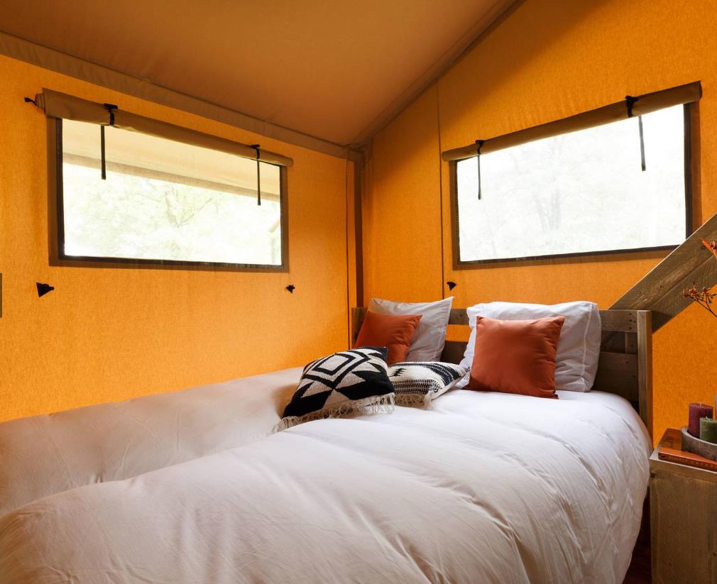 Glamping tussen wilde dieren