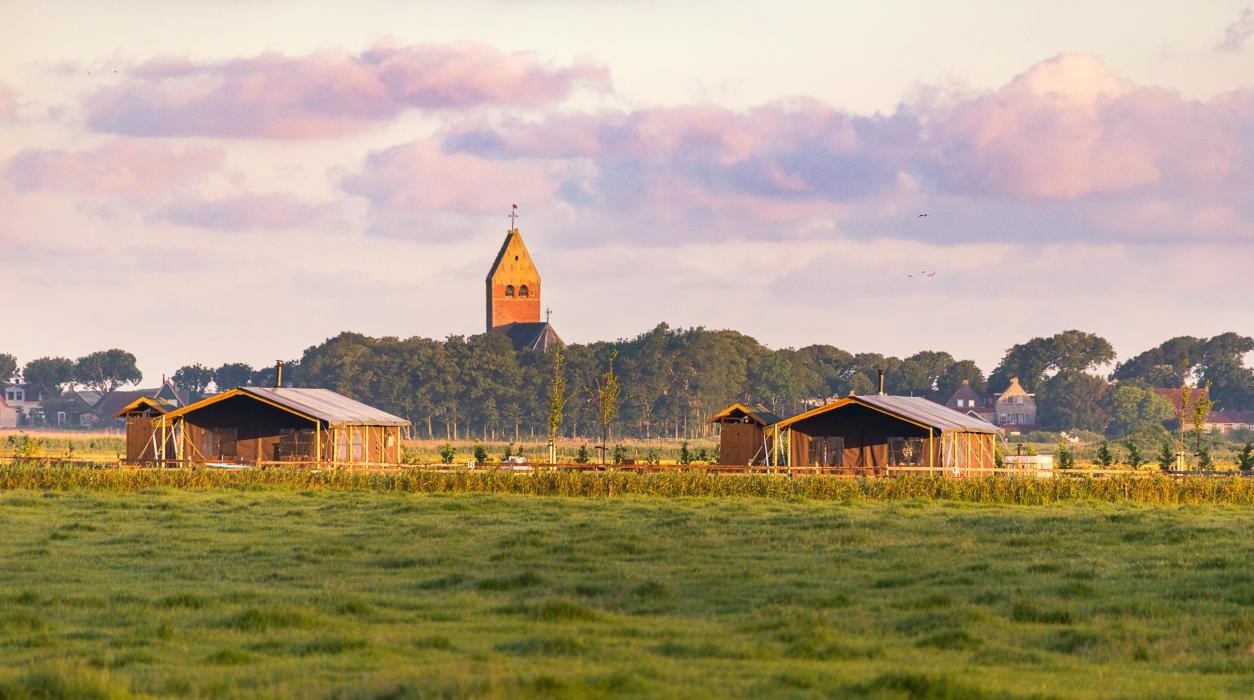 Safaritent op Ameland
