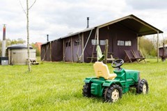 Safaritent op een boerderij Safaritent op een boerderij