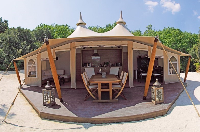 Ultra-luxe kamperen? Dat kan op deze plekken