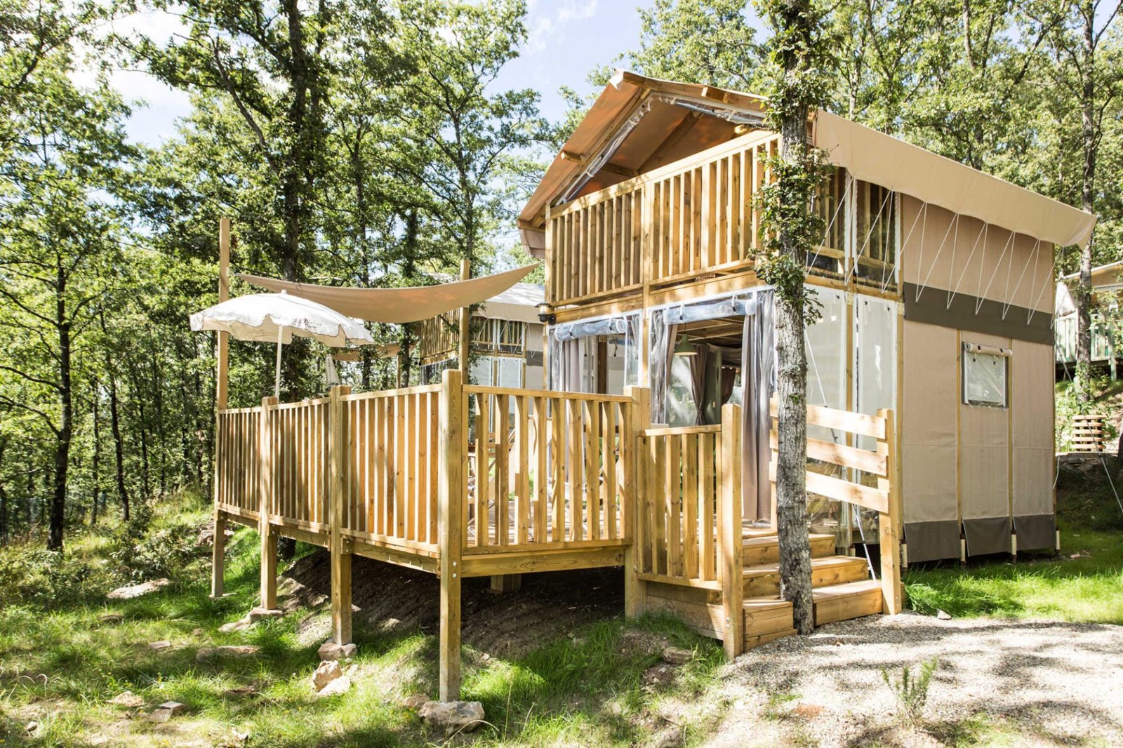 Airlodge - Glampingtent met twee verdiepingen