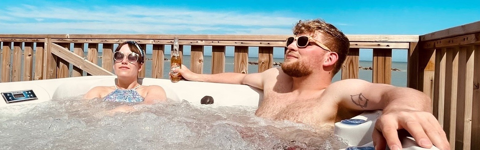 Glamping tent met wellness